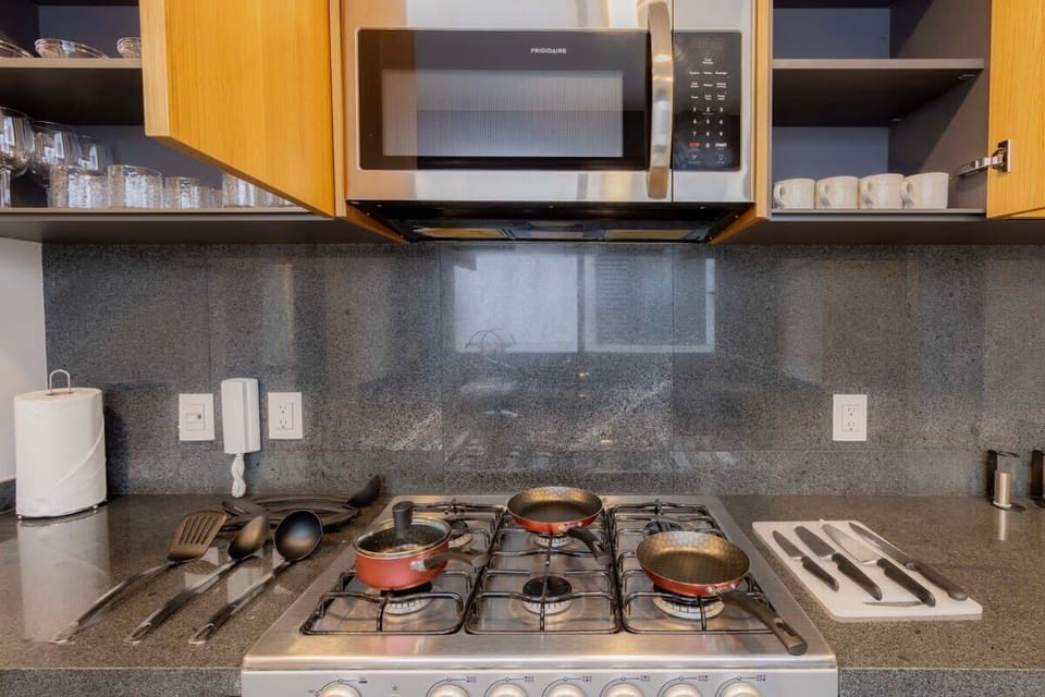 Explore versatility in our functional and elegant kitchen.