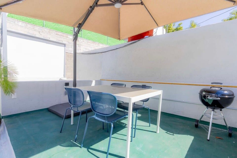 Shared outdoor space with stunning vistas.


