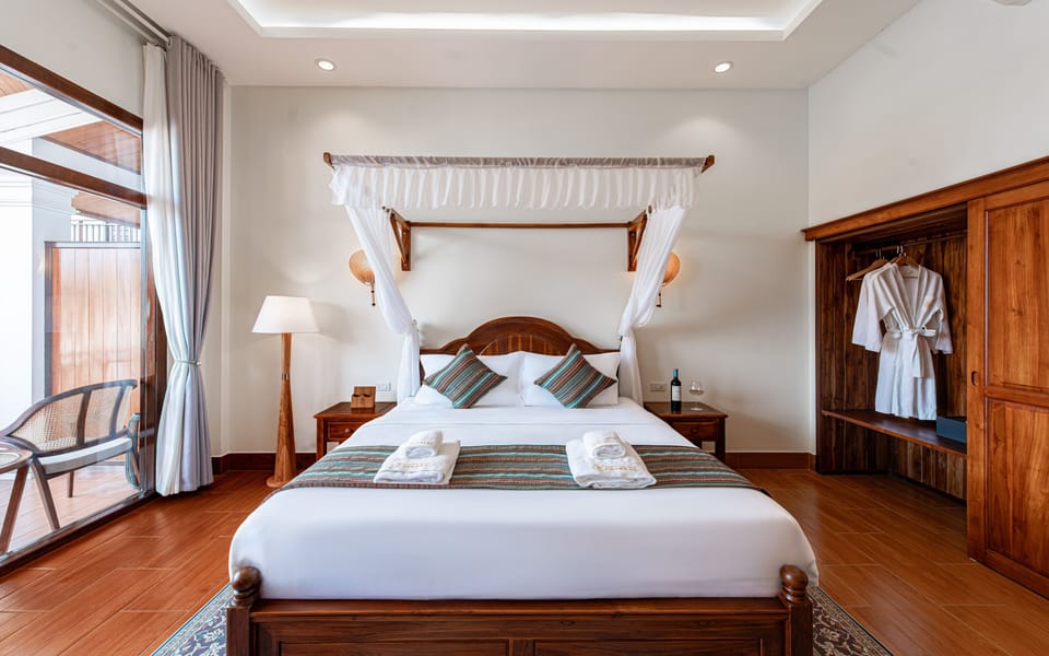 Deluxe Double Room, City View | Egyptian cotton sheets, premium bedding, free minibar, soundproofing