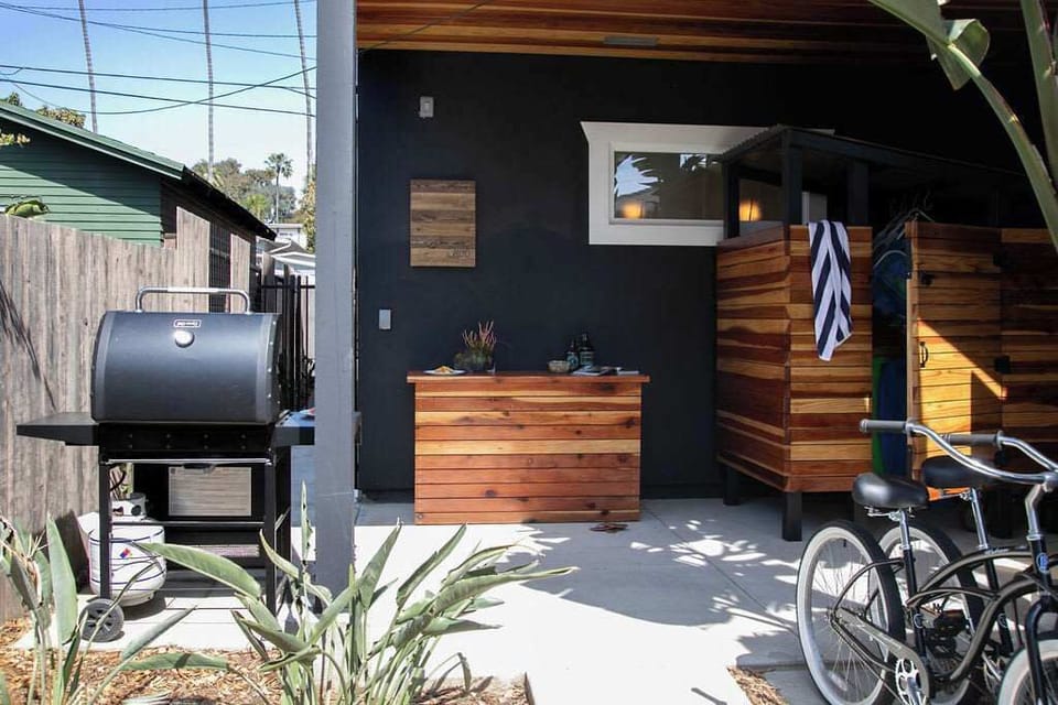 8. Gas Grill with Tools and Propane Included Your Stay.