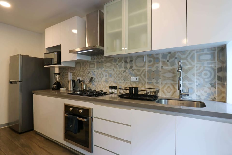 Equipped kitchen