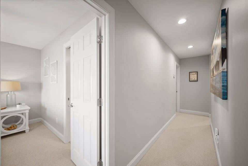 Hallway located between bunk room and Guest Bedroom 4