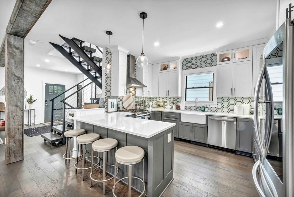 Experience the epitome of elegance in our professionally designed and meticulously decorated home. Every detail has been thoughtfully curated, transforming the space into a true masterpiece of art and style.