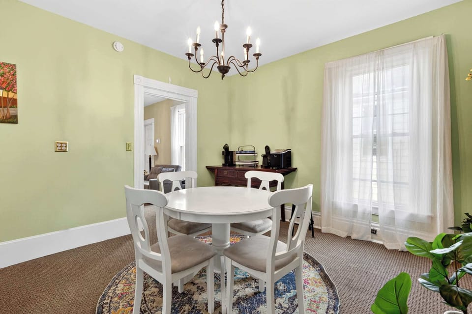 Dining Room: This cozy dining area offers a warm and welcoming space for shared meals, casual gatherings, and creating memorable moments together.