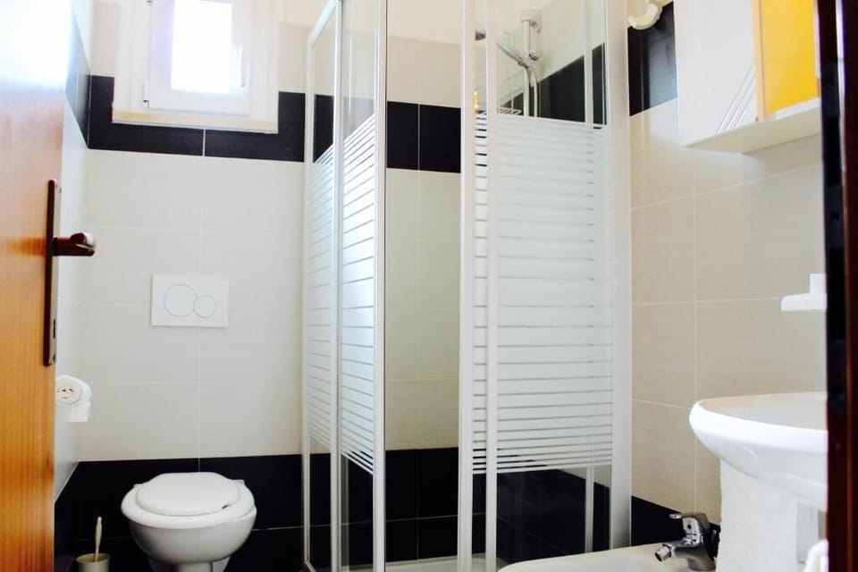 Shower, rainfall showerhead, hair dryer, bidet
