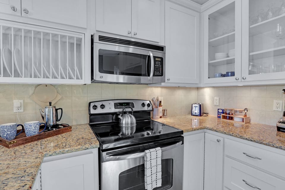 All appliances needed for a home cooked meal