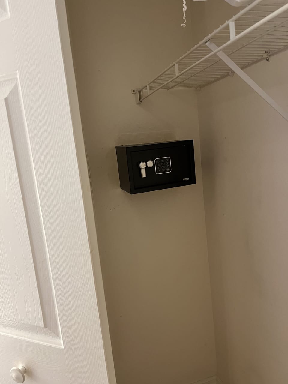 Safe Builder into The Bedroom 2 closet 