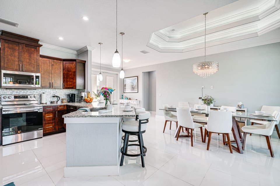 Kitchen & Dining Area | Keurig Coffee Maker | Cooking Basics