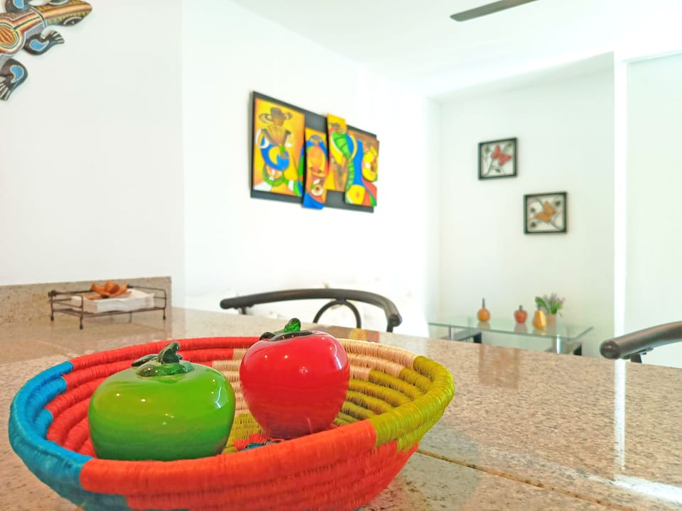 Standard Apartment, City View | Private kitchen | Full-size fridge, oven, stovetop, blender