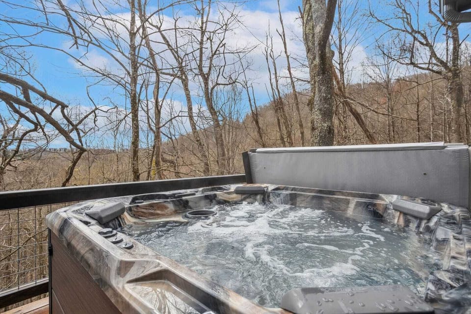 Hot Tub on the Top Deck