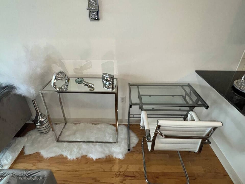 Dedicated workspace with a comfortable chair and desk