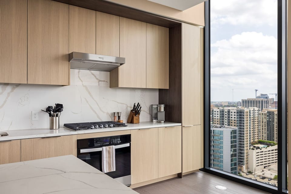 Kitchen fully equipped with all modern amenities