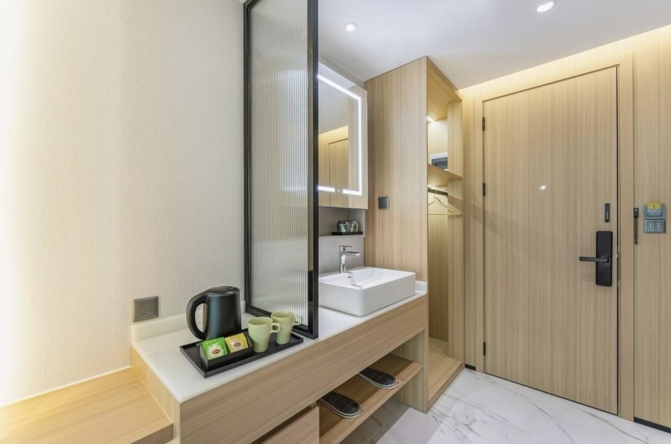 Iron/ironing board (on request), WiFi (free)