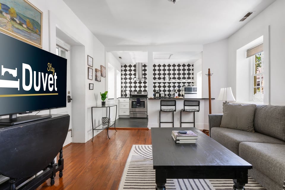 Living Room with Smart TV
