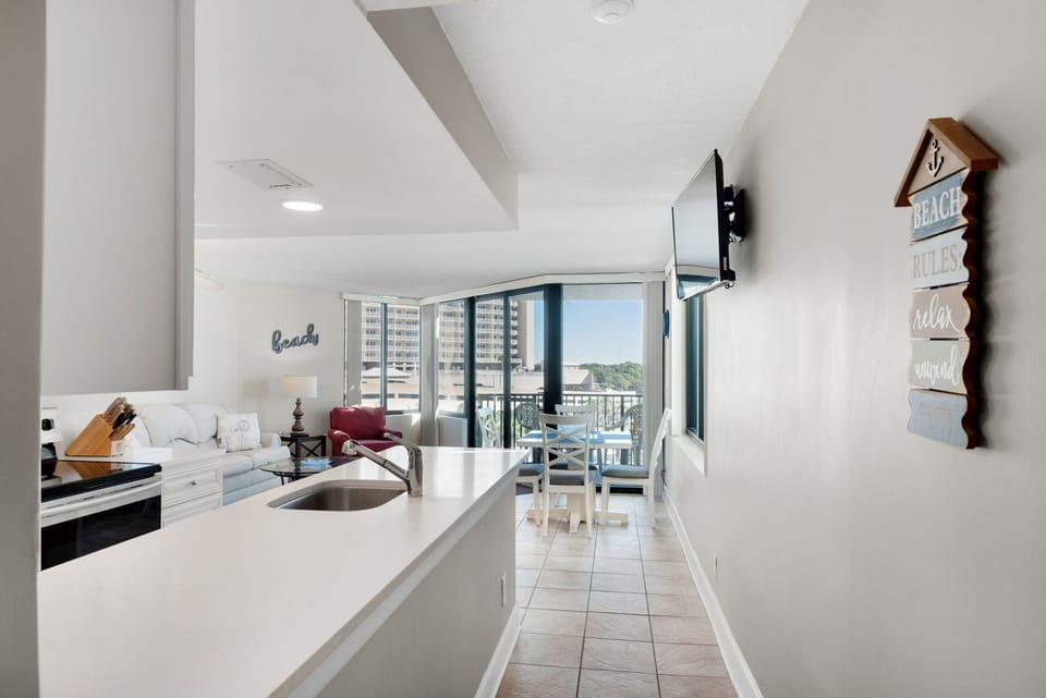 Spacious and open