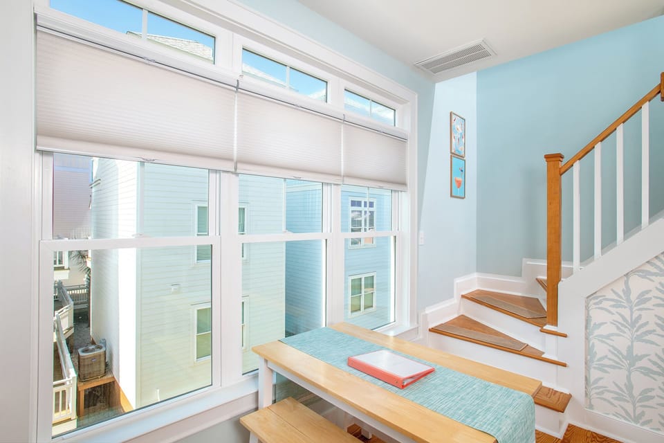 Kitchen table with seating for four