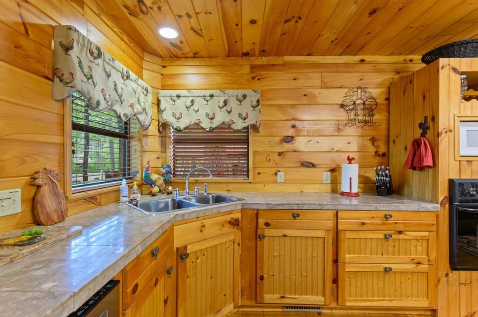 Enjoy the outdoors from your sink windows