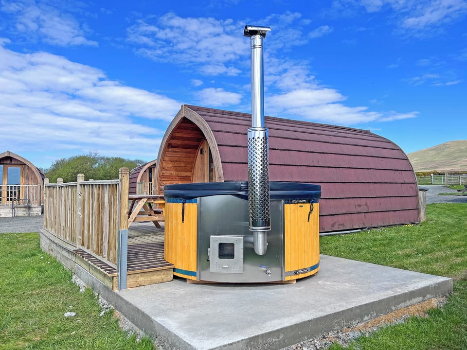 Exterior | Selker View - Moorside Glamping Pods, Corney, near Millom