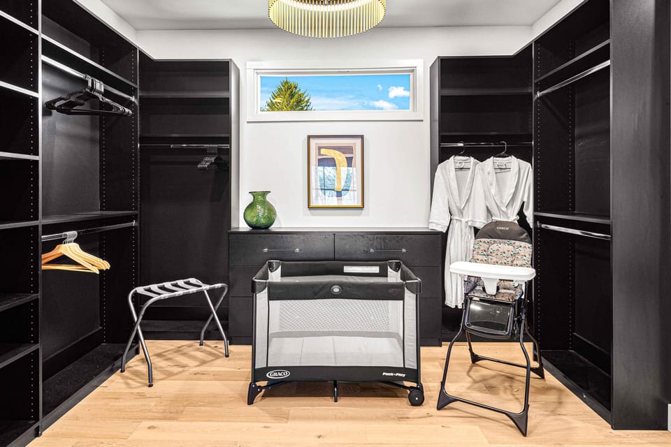 If you can pack it, you can store it in the enormous Primary suite closet.
