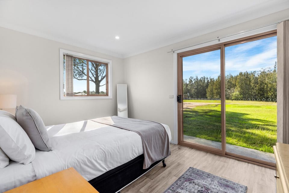 Bedroom with view