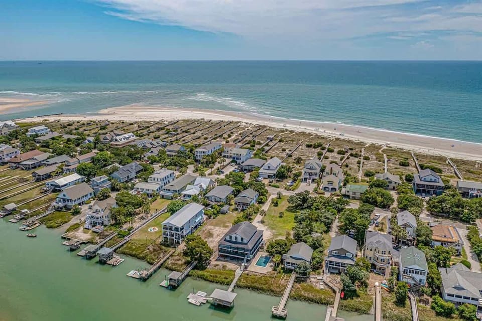 Atlantic ocean and Pawleys beaches