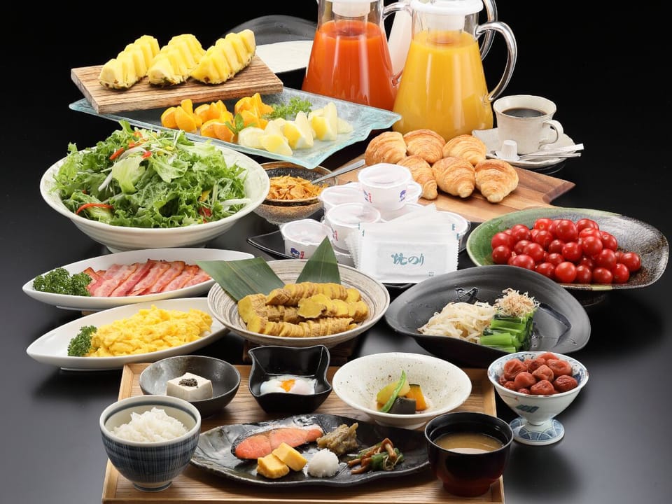 Daily Japanese breakfast for a fee