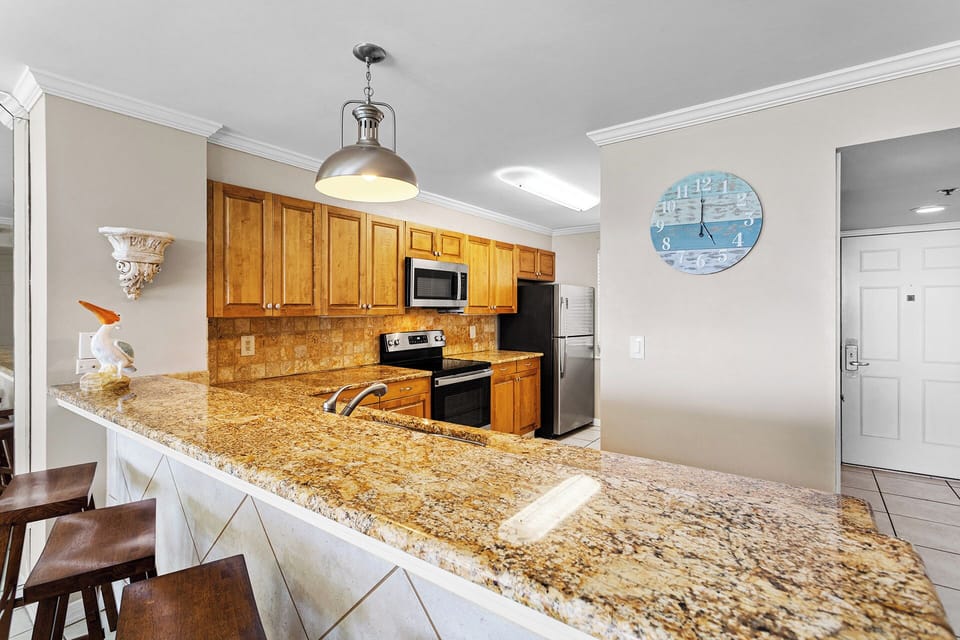 Gulfside 1302 Kitchen