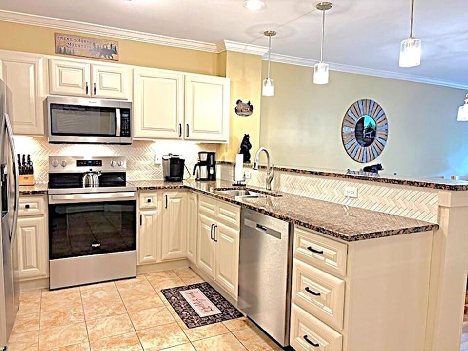 Renovated Kitchen with modern appliances