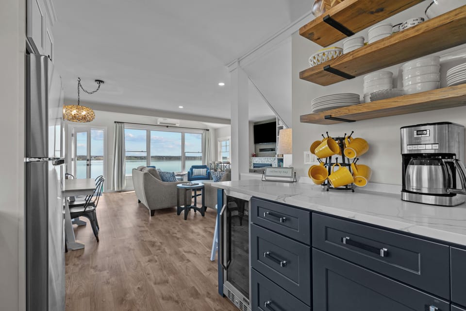 Great views from kitchen