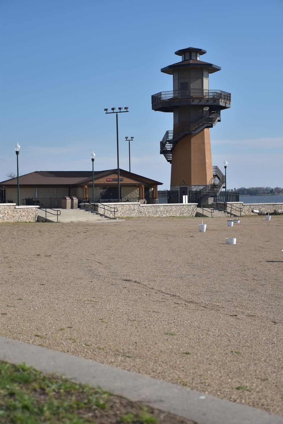 Awaysis Beach, Lighthouse, and Snack Shack