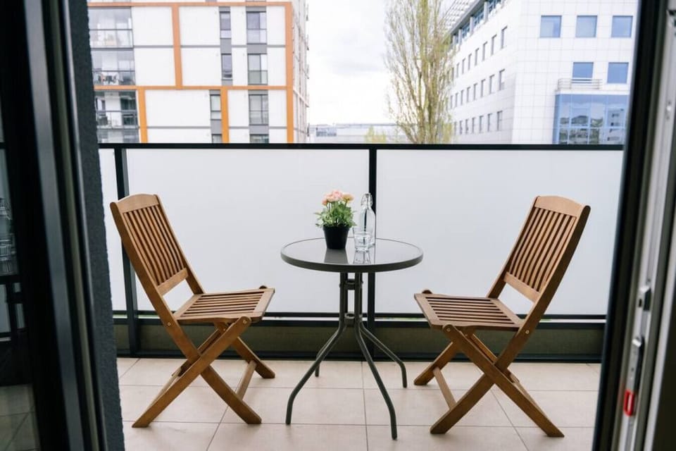 Private and Furnished Balcony | Book Now with RENTUJEMY