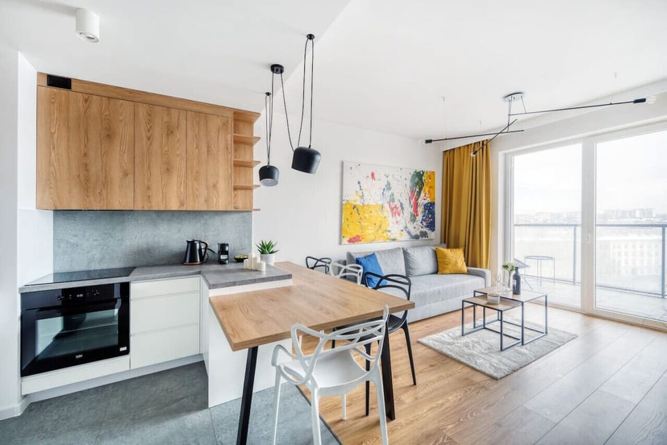 Fully Equipped Kitchen with Dining Area| Book Now with RENTUJEMY.COM
