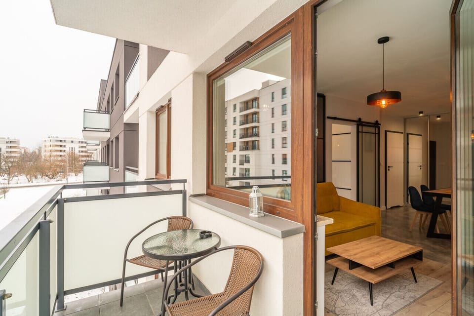 Private and Furnished Balcony | Book Now with RENTUJEMY