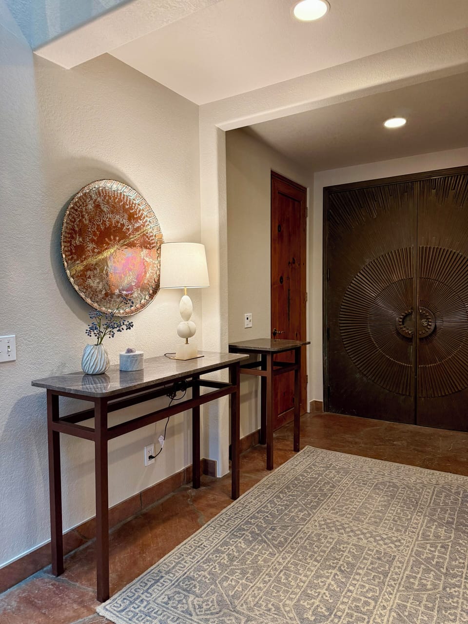 Entry - Entry with large double door