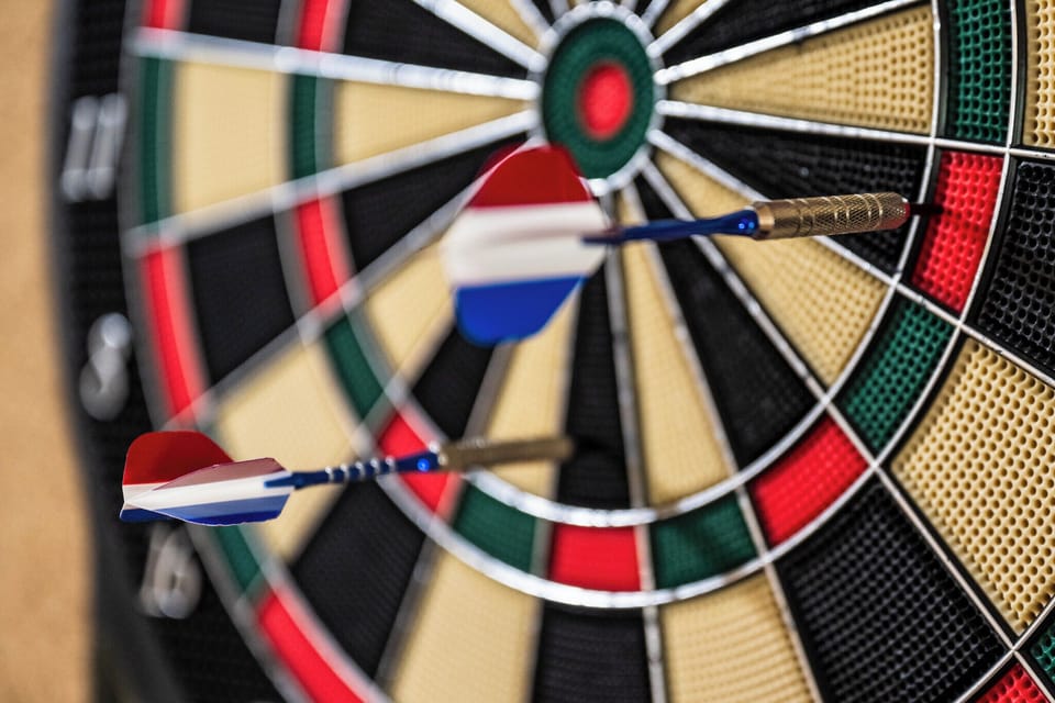 Welcome to the game room! Darts, anyone?