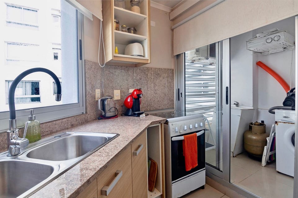 Apartment | Private kitchen | Fridge, microwave, oven, toaster