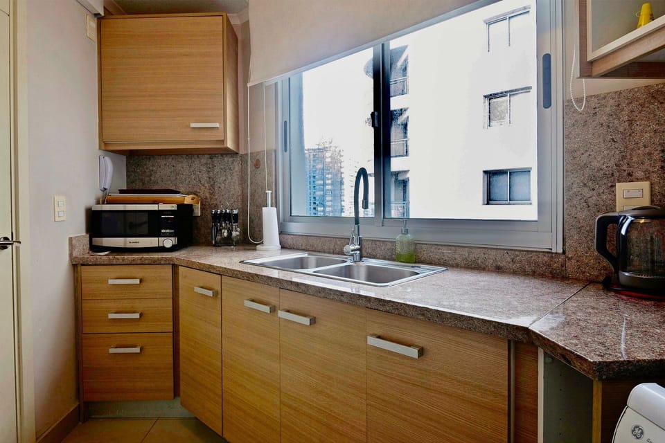 Apartment | Private kitchen | Fridge, microwave, oven, toaster