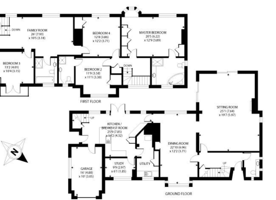 House | 4 bedrooms, desk, iron/ironing board, Internet