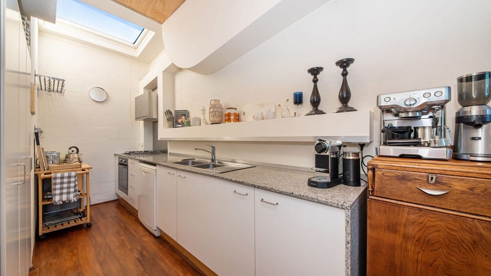 Fully equipped galley kitchen