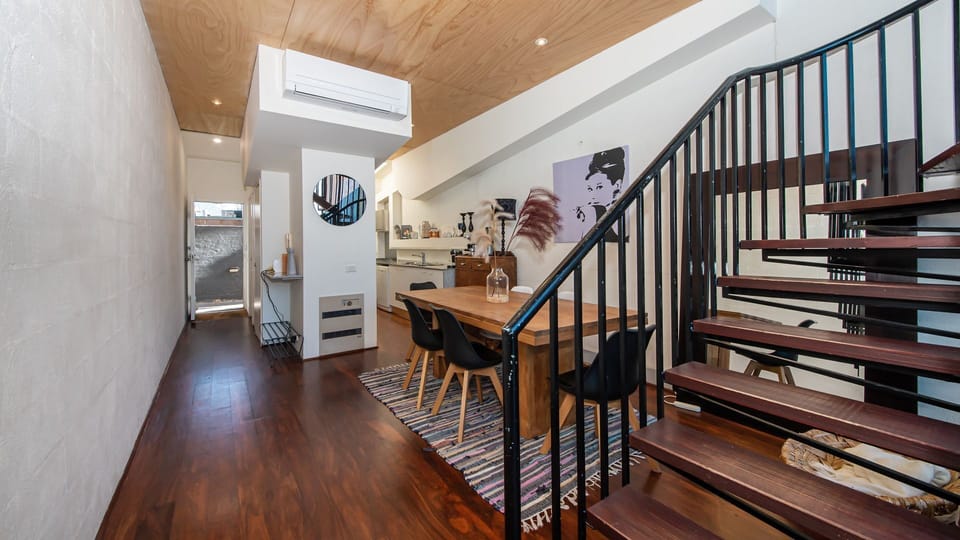Staircase leading upstairs
