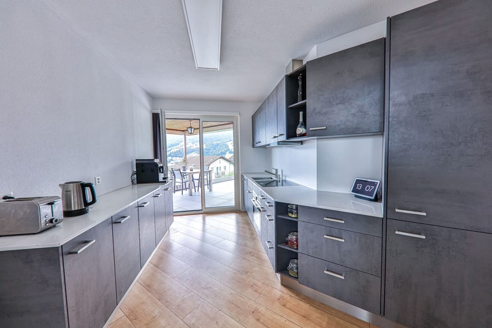 Shared fridge, microwave