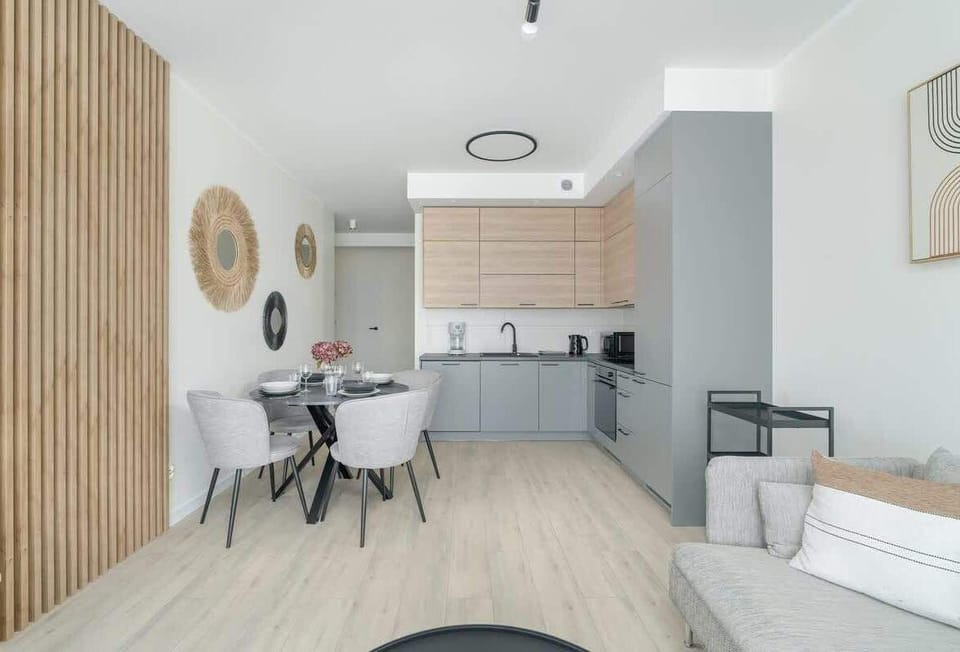 Kitchenette with a coffee machine