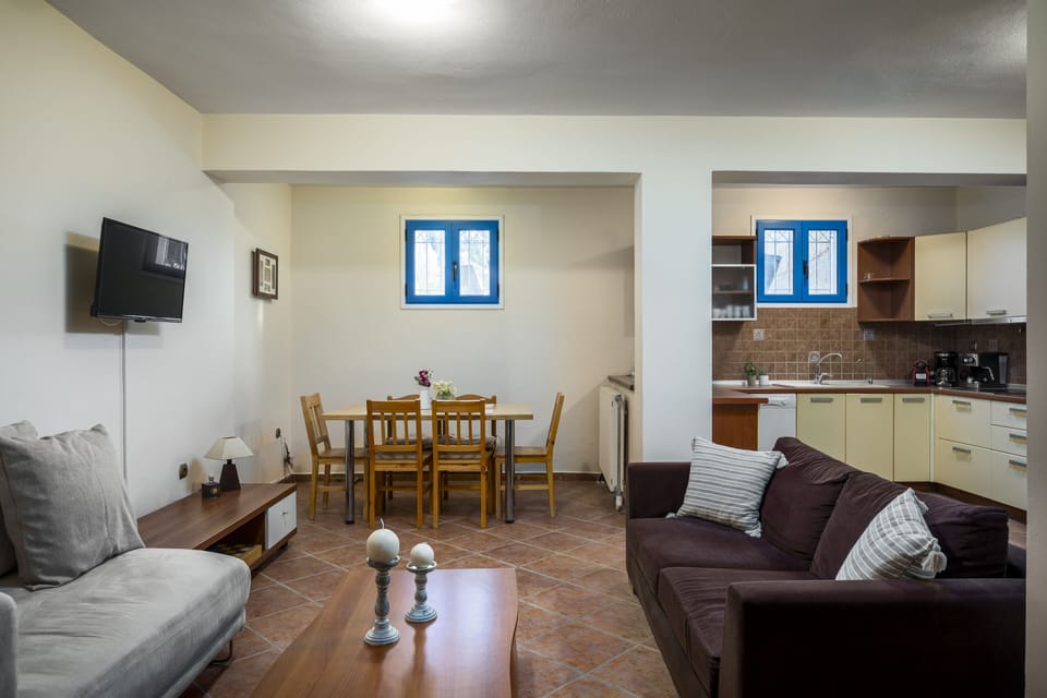 Villa, 3 Bedrooms, Private Pool | Living room | 45-inch Smart TV with digital channels