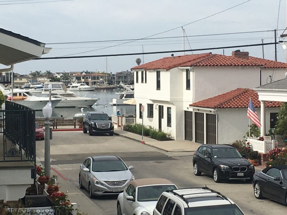 View from our balcony.