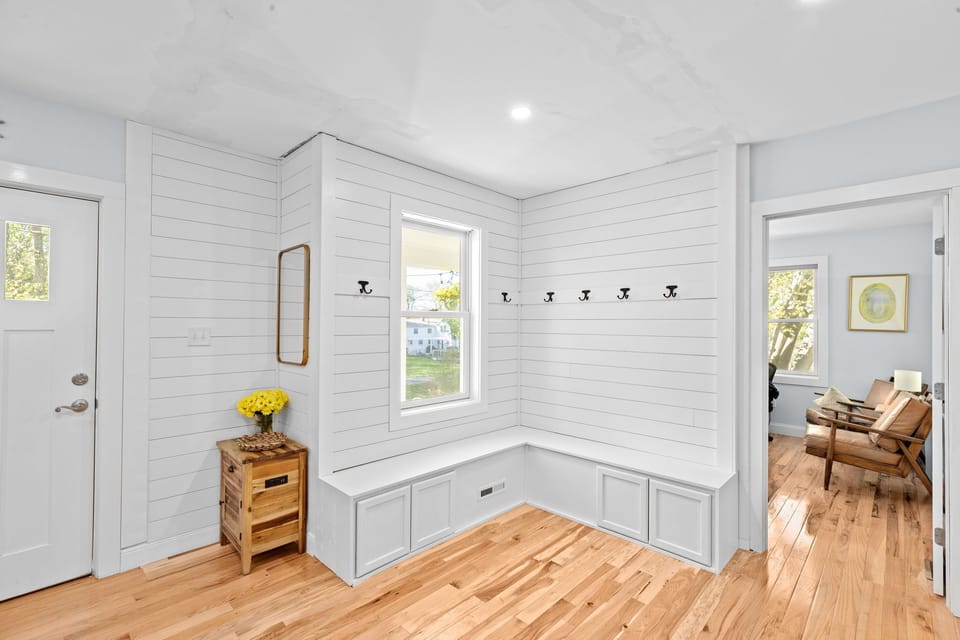 Mudroom entrance 
