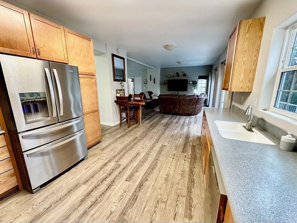 Kitchen Looking Into Living Room