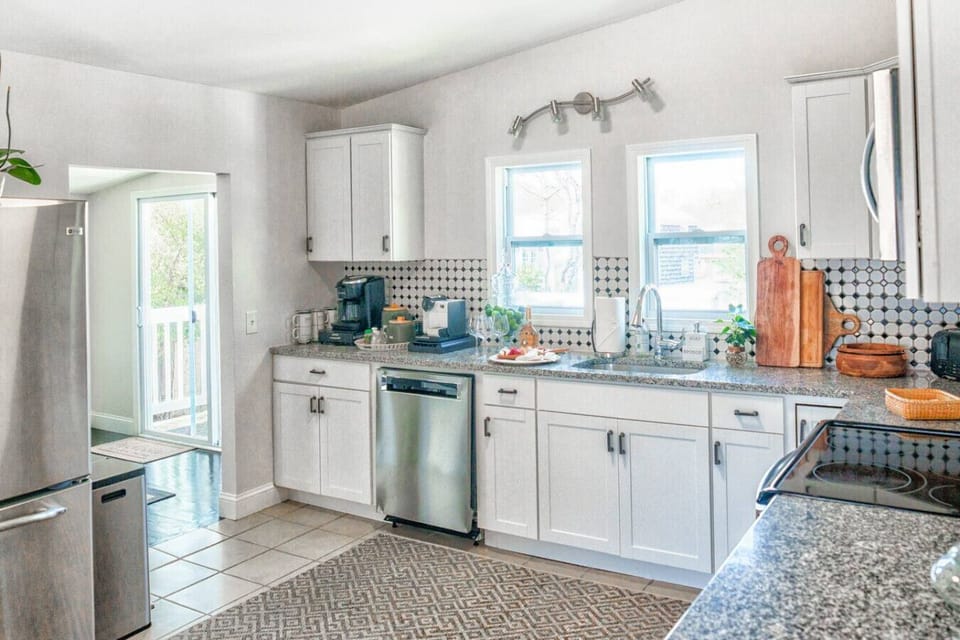 Fully Equipped for Home Cooked Meals with Stainless Steel Appliances