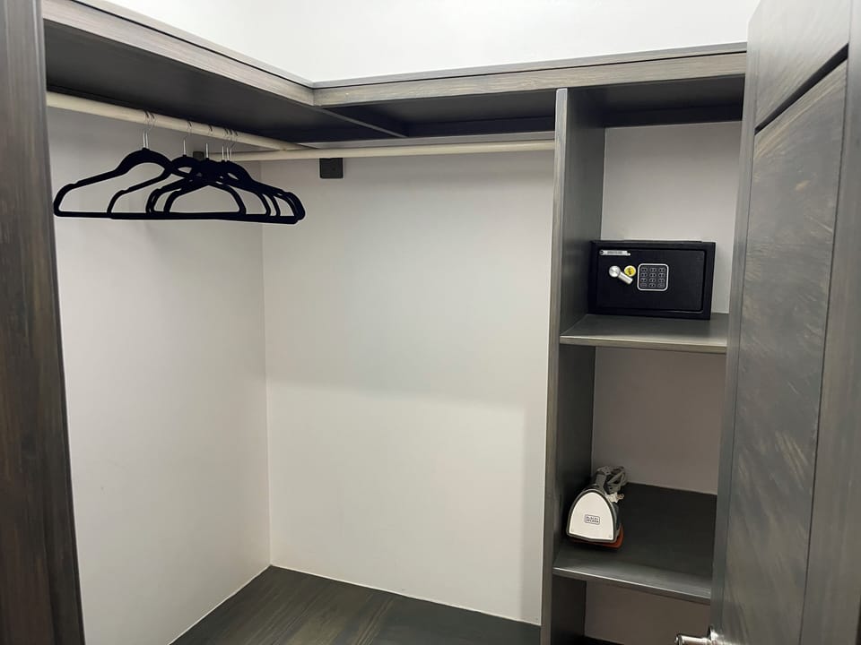 There is a safe in every bedroom 