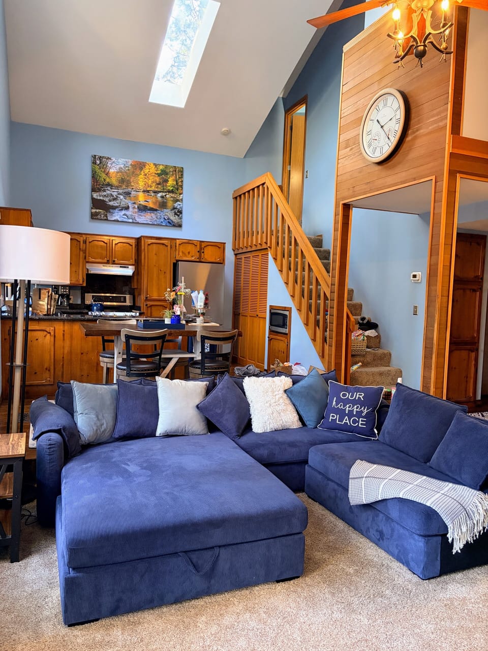 Open living room