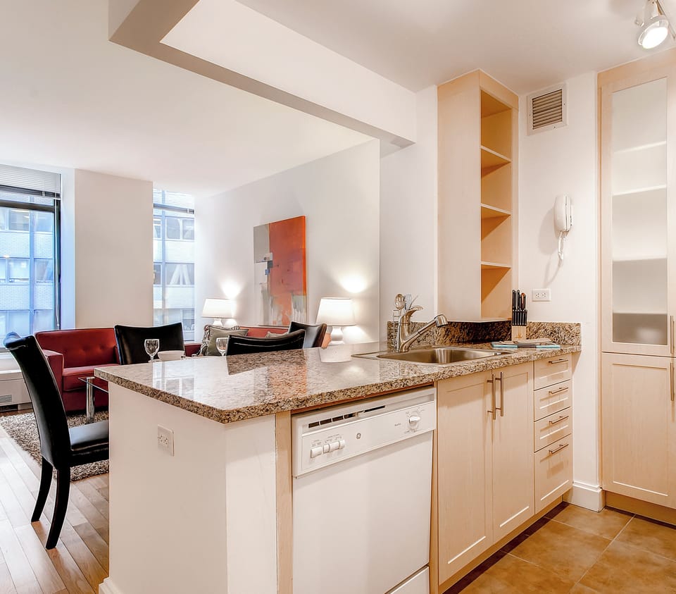 Financial District New York 1 Bedroom Kitchen